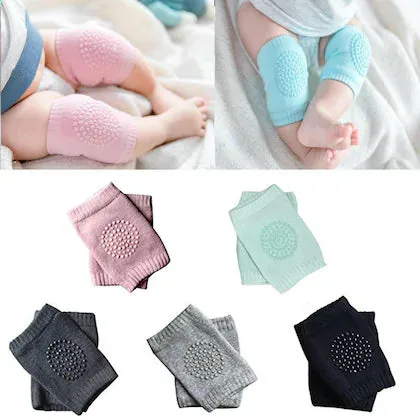 3 Pairs Anti-slip baby knee pads, unisex knee pads for babies, toddlers, Baby Knee Protector 3 Pairs
