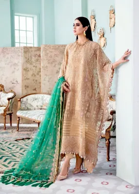 Afrozeh La Fuchsia Luxury Chiffon Collection ‘21 – Candle Light