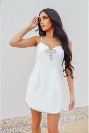 All For It Bow Knot Mini Dress