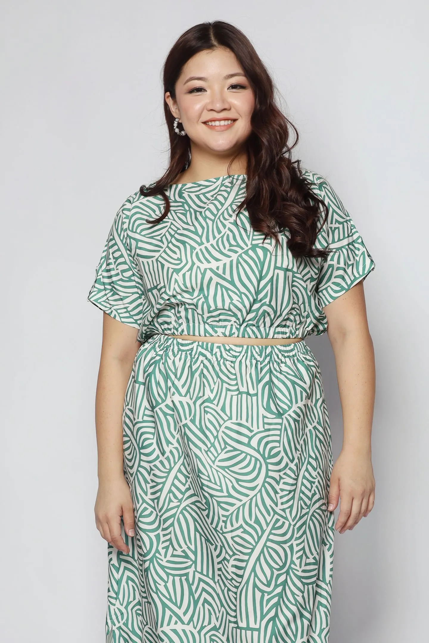 Angel 2 in 1 Skirt Set in Maze