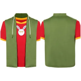 Arthur season 25-Arthur Read Halloween Carnival Suit Cosplay Costume Vest T-shirt Outfits
