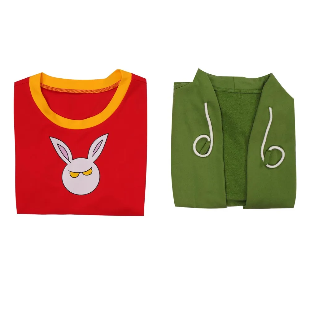 Arthur season 25-Arthur Read Halloween Carnival Suit Cosplay Costume Vest T-shirt Outfits
