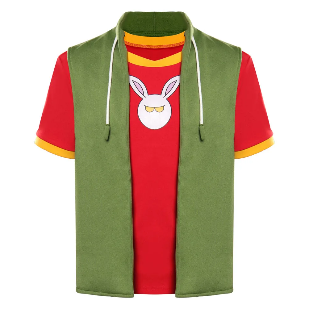 Arthur season 25-Arthur Read Halloween Carnival Suit Cosplay Costume Vest T-shirt Outfits