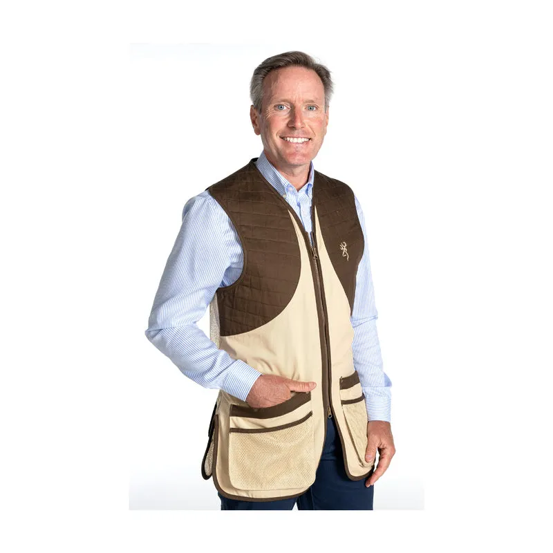 BROWNING SHOOTING VEST, CLASSIC, BEIGE