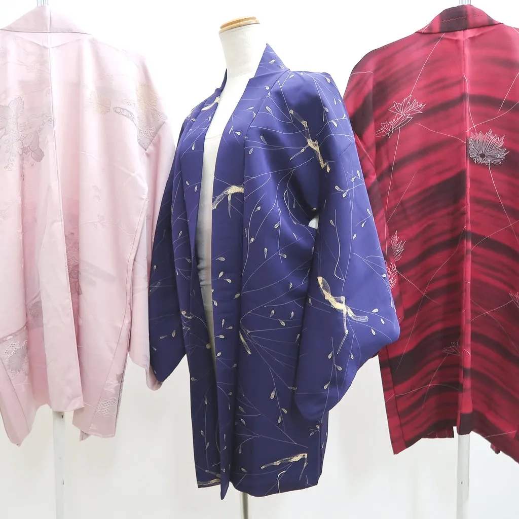 Bundle 15pcs Silk Haori Jacket Wholesale Bulk Free Shipping #636