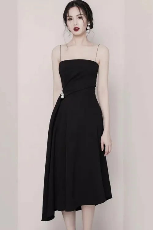 CAMILLE Crepe Dress