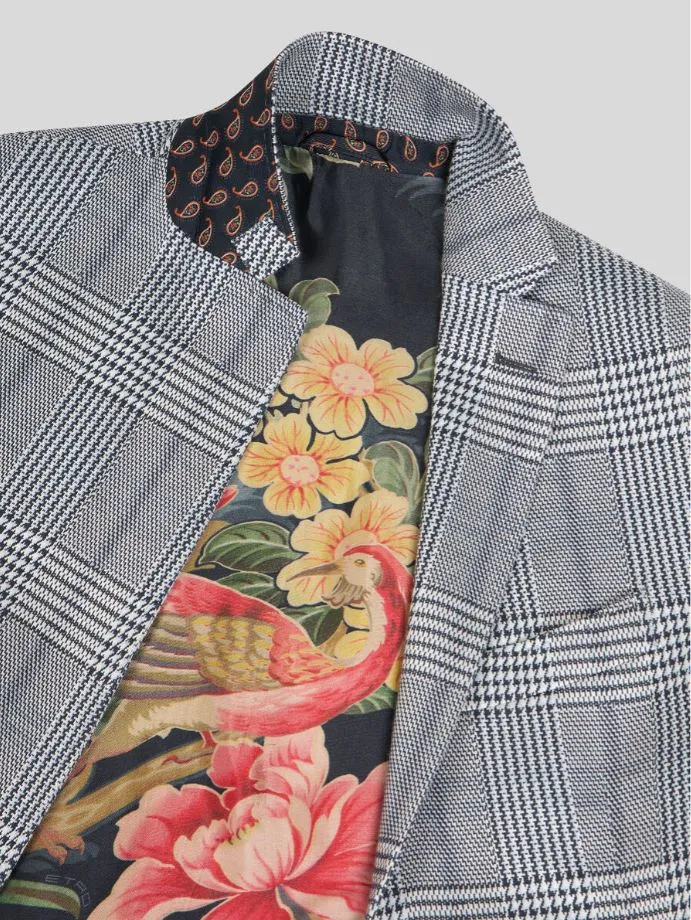 Check Blazer | Navy