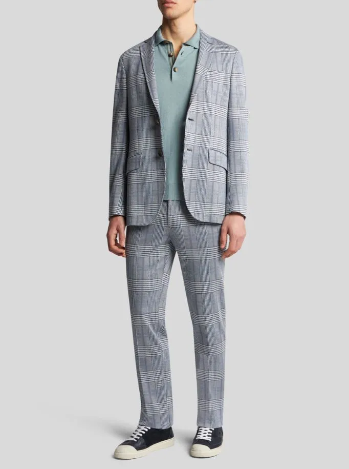 Check Blazer | Navy