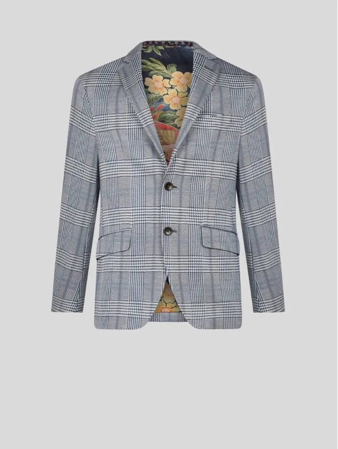 Check Blazer | Navy