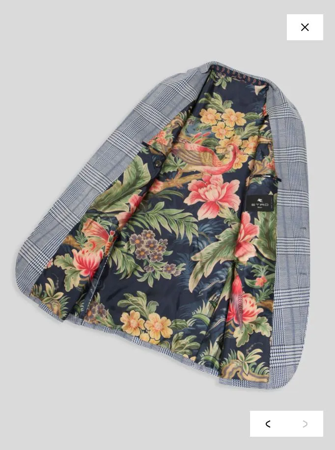 Check Blazer | Navy