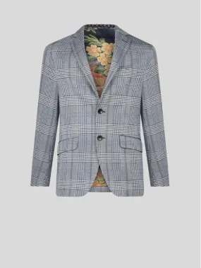 Check Blazer | Navy