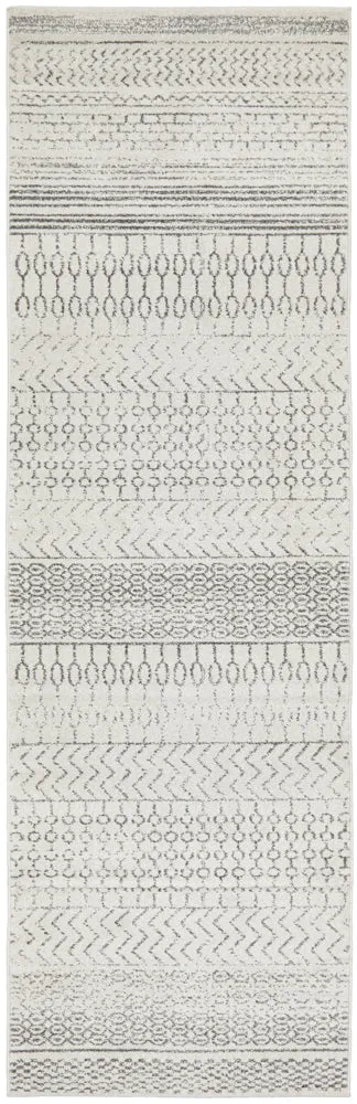 Chrome Harper Silver Runner Rug