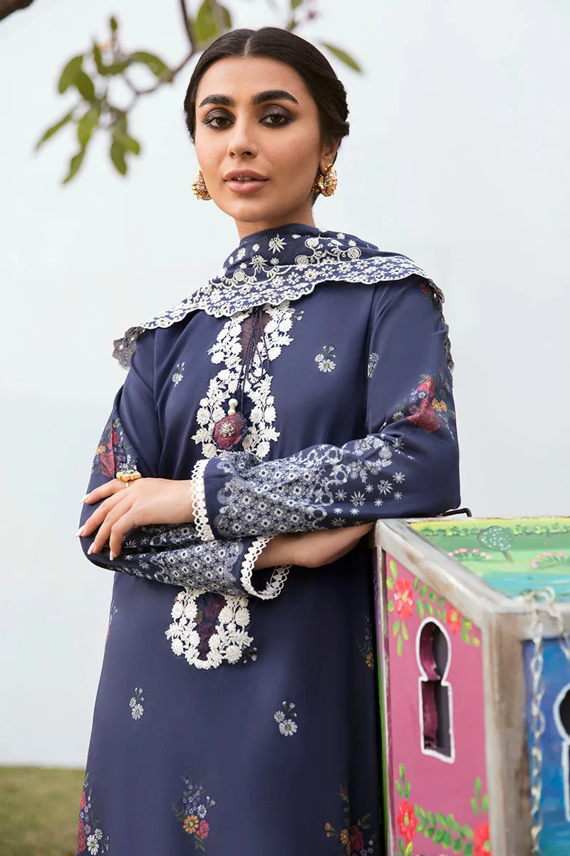 Cross Stitch Festive Eid Lawn Collection Vol-2 – JAYLIN NIGHT-3PC PRINTED LAWN SUIT