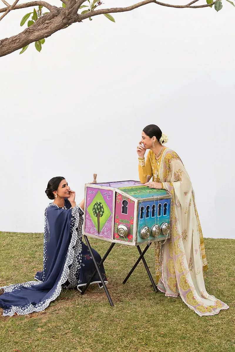 Cross Stitch Festive Eid Lawn Collection Vol-2 – JAYLIN NIGHT-3PC PRINTED LAWN SUIT