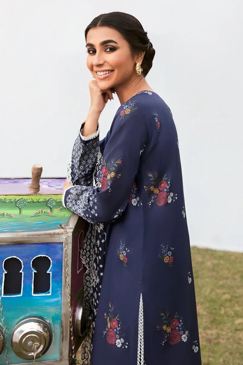 Cross Stitch Festive Eid Lawn Collection Vol-2 – JAYLIN NIGHT-3PC PRINTED LAWN SUIT