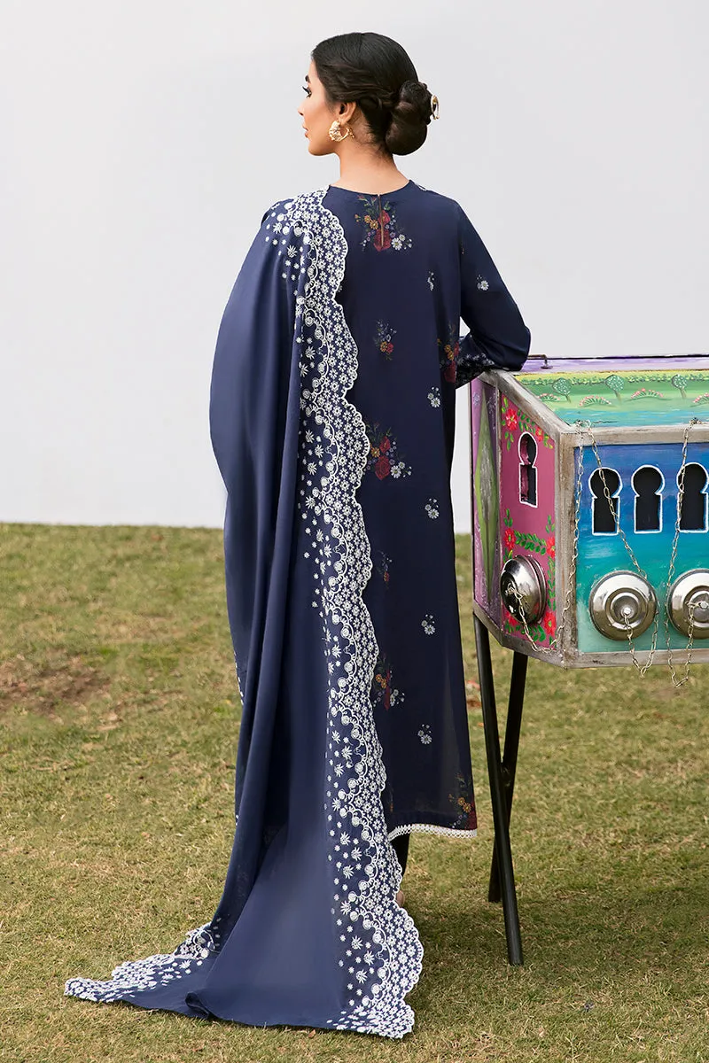 Cross Stitch Festive Eid Lawn Collection Vol-2 – JAYLIN NIGHT-3PC PRINTED LAWN SUIT