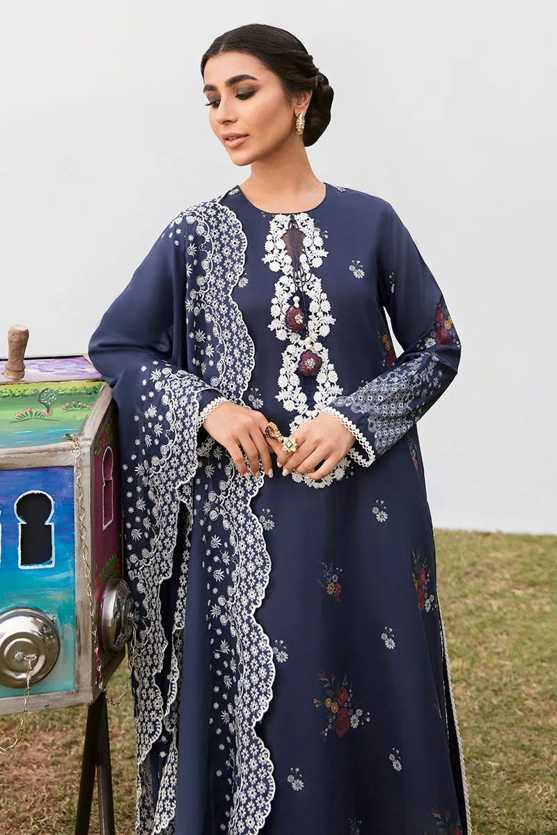 Cross Stitch Festive Eid Lawn Collection Vol-2 – JAYLIN NIGHT-3PC PRINTED LAWN SUIT