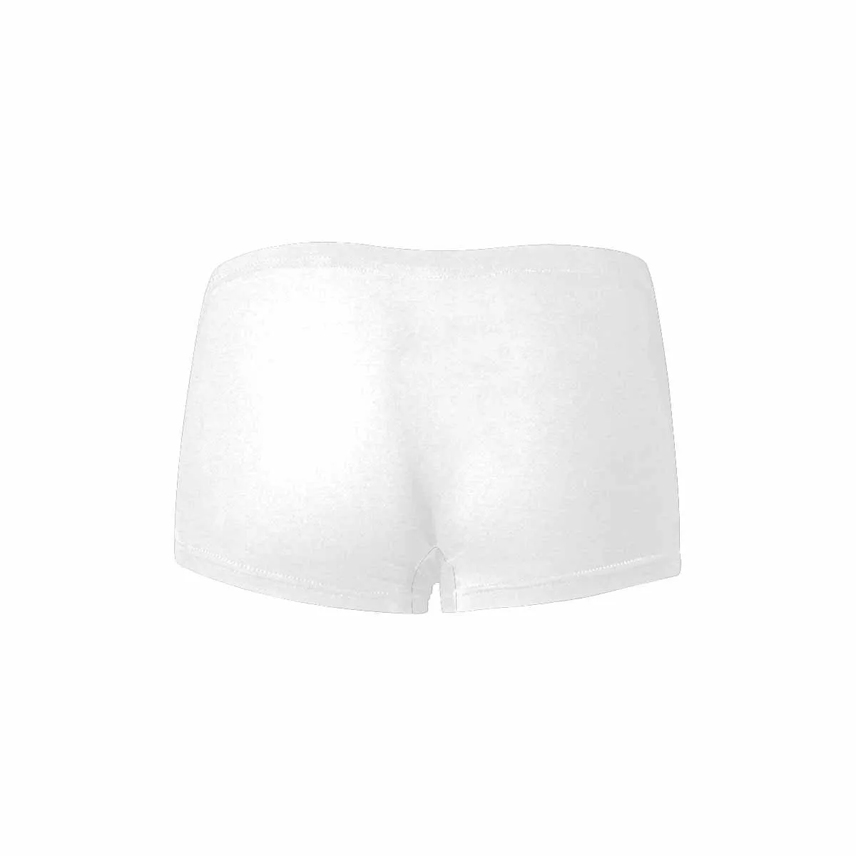 Custom Face Underwear for Ladies Personalized Pink Love Heart Women's Boyshort Panties