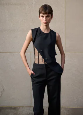 Deconstructed Tailored Top