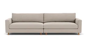 Dylan 4 Seater Couch, Agnes Brown