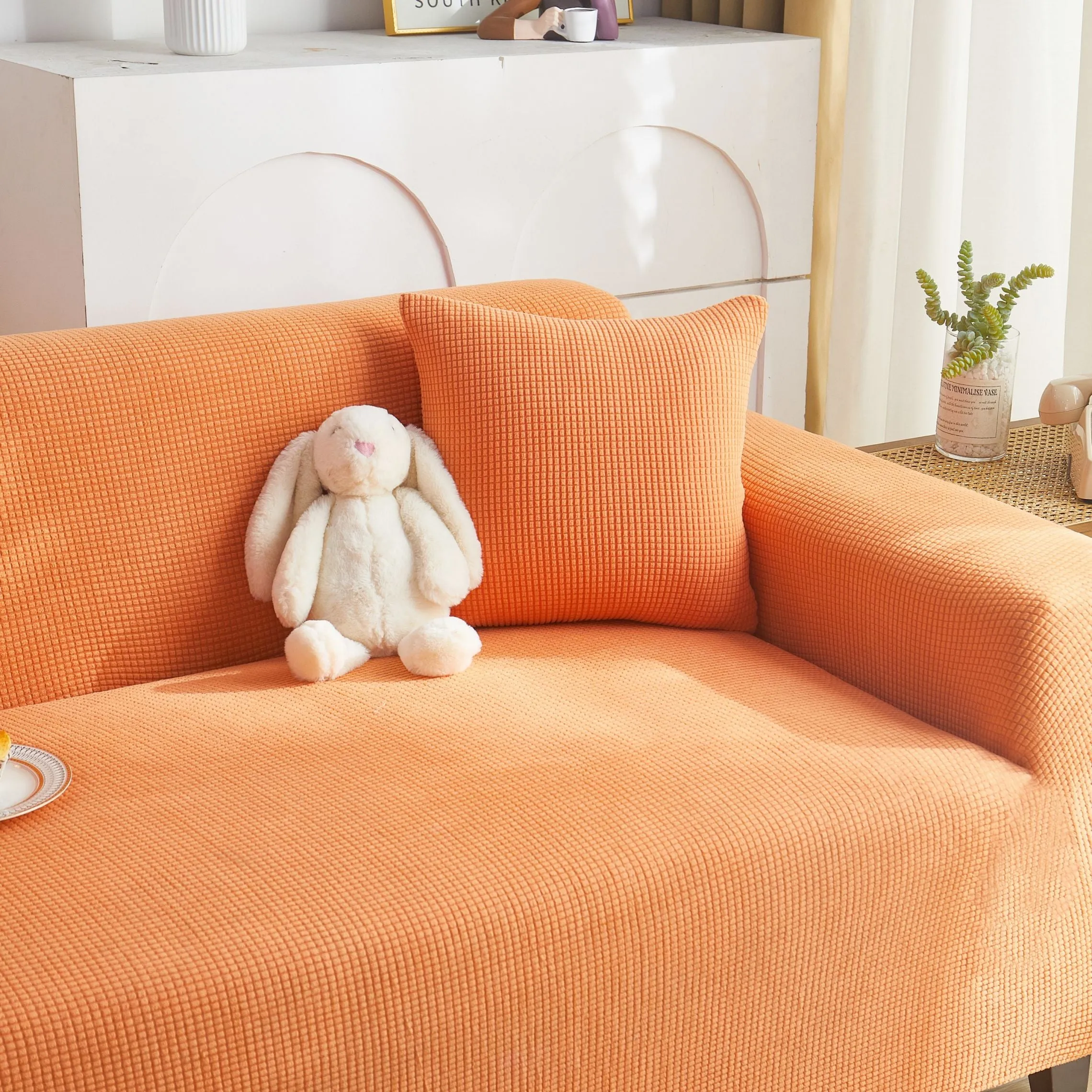 Four-Season Stretchable Full Sofa Cover - Universal Fit