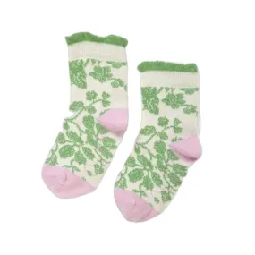 Girls Green Menorca socks