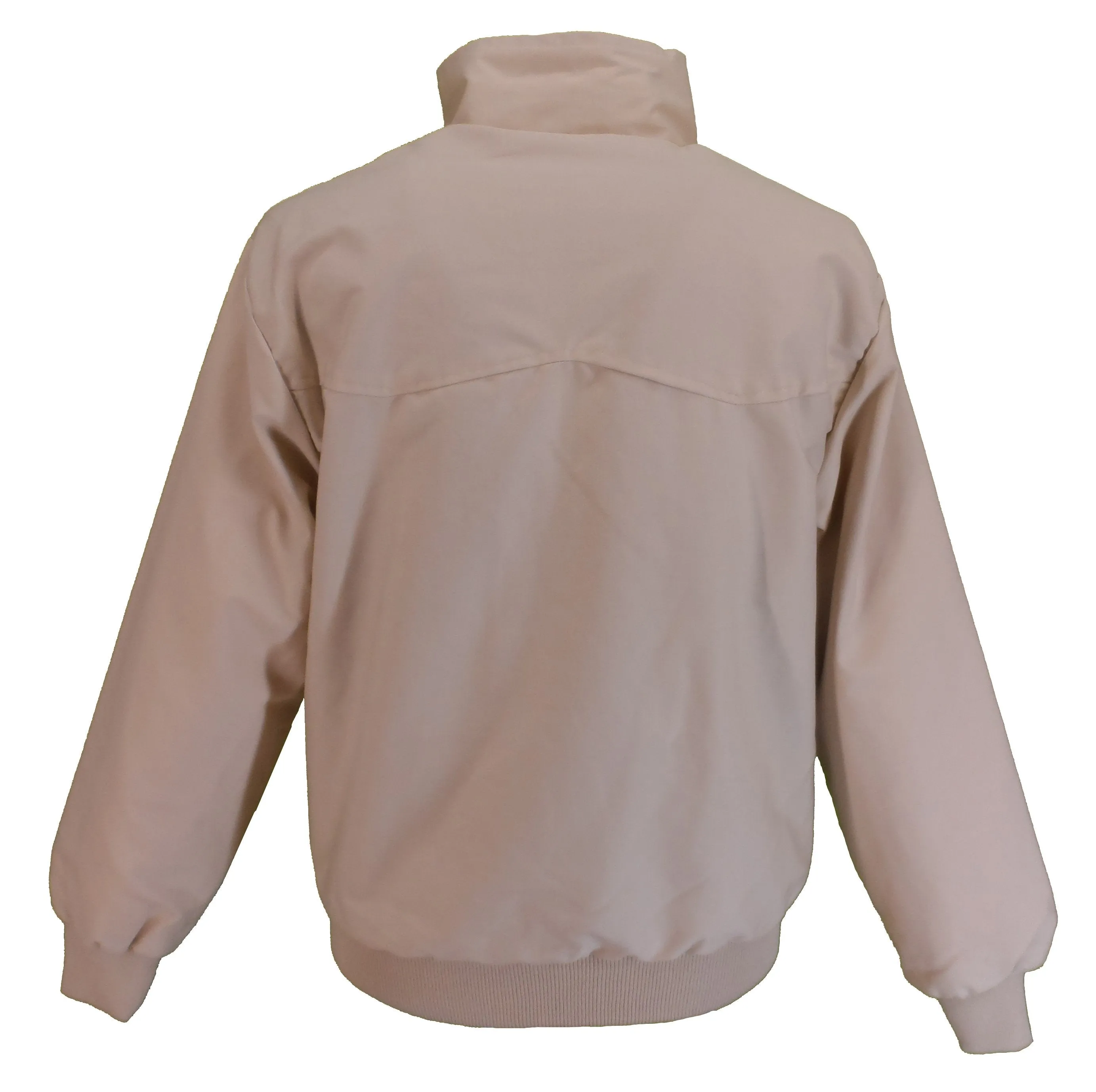 Ikon Original Mens Stone Retro Mod Classic Harrington Jacket
