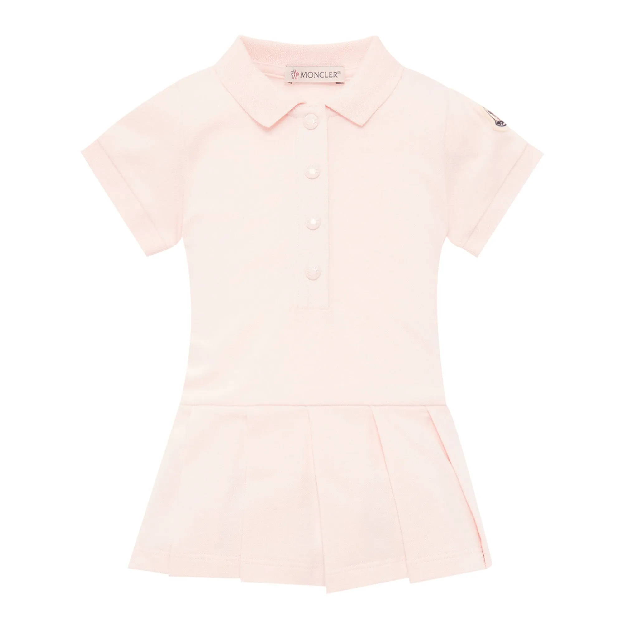 Moncler Baby Girls Pink Polo Dress
