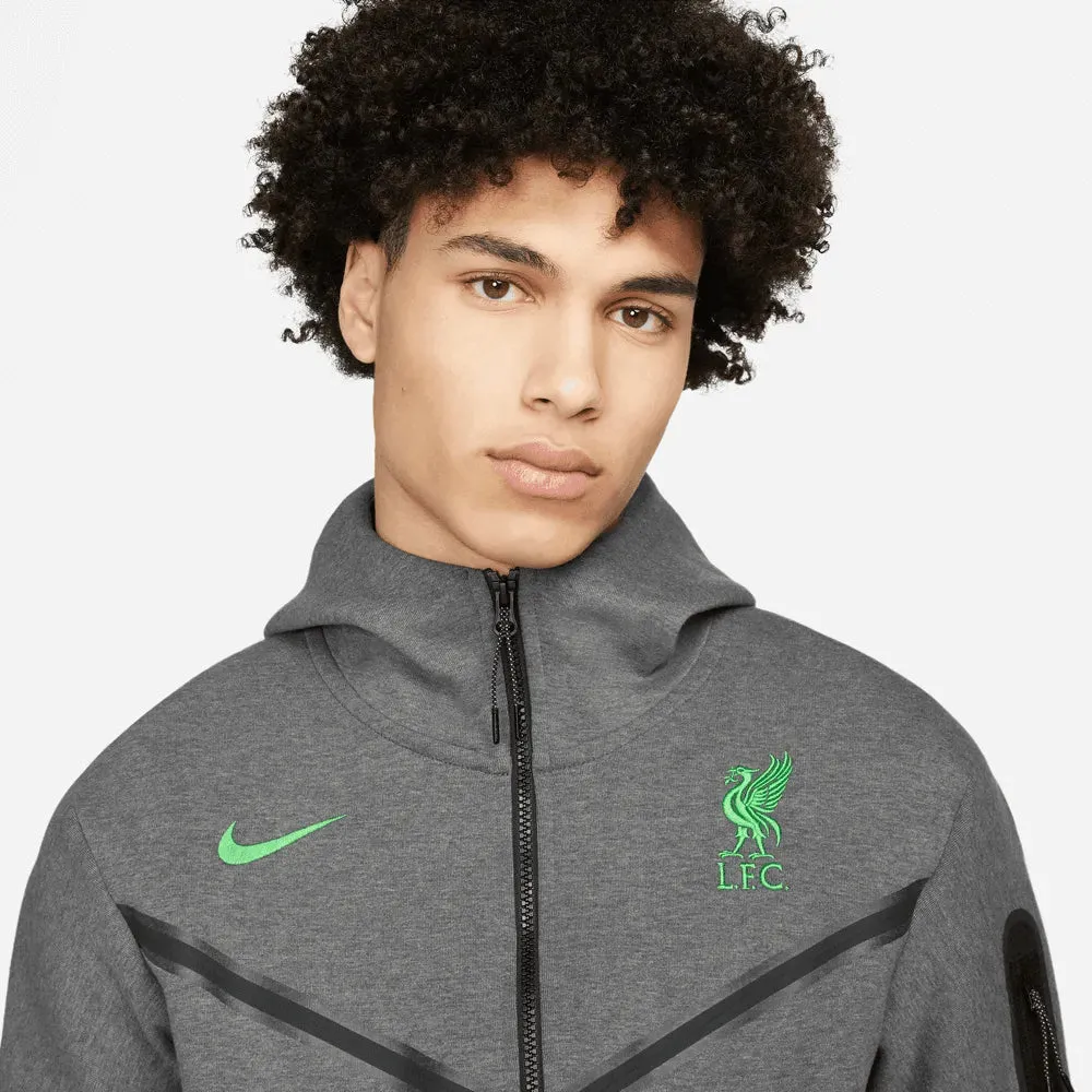 Nike 2023-24 Liverpool Men's Tech Fleece Windrunner Full-Zip Hoodie
