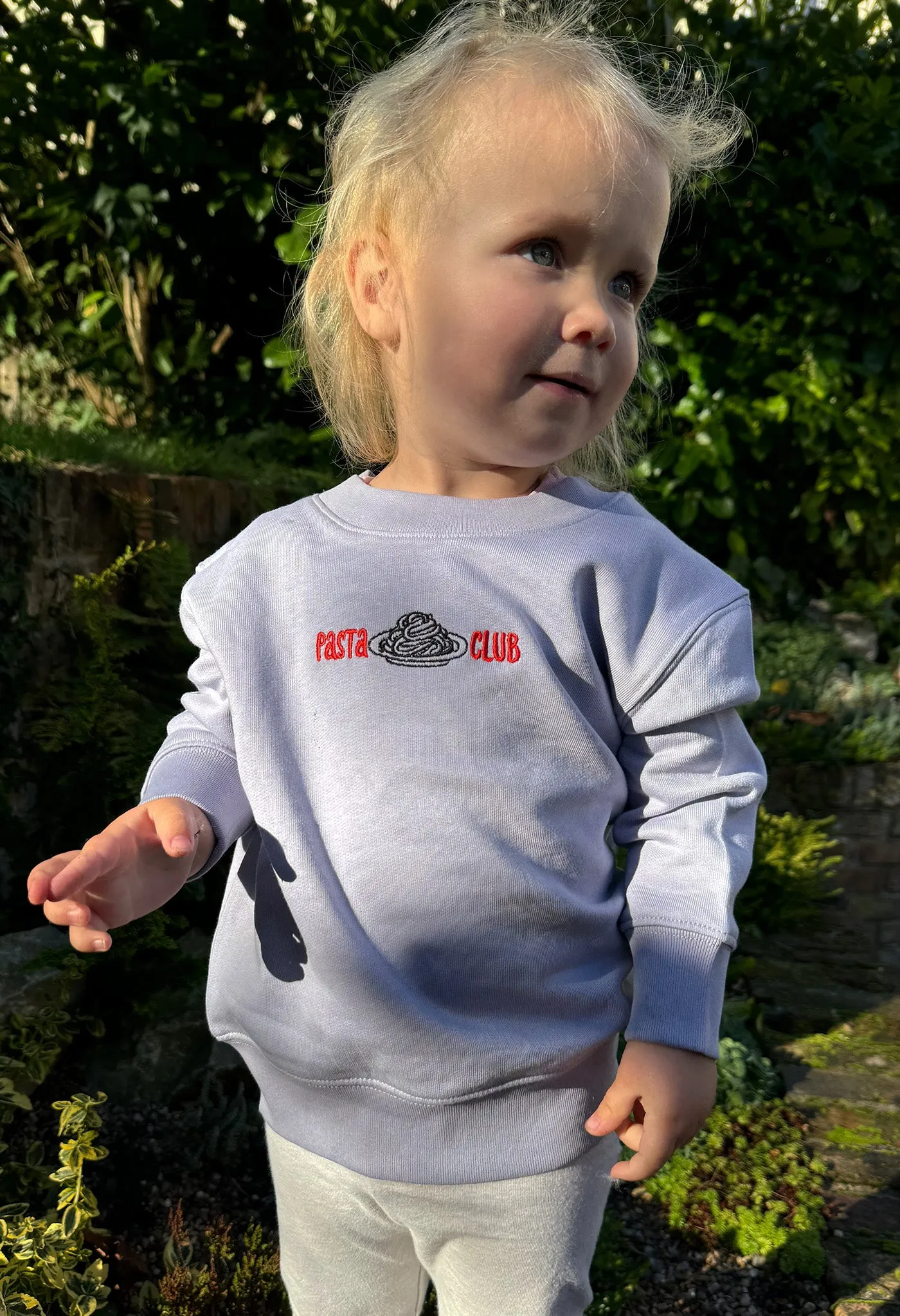 Pasta Club Organic Cotton Childrens Sweatshirt