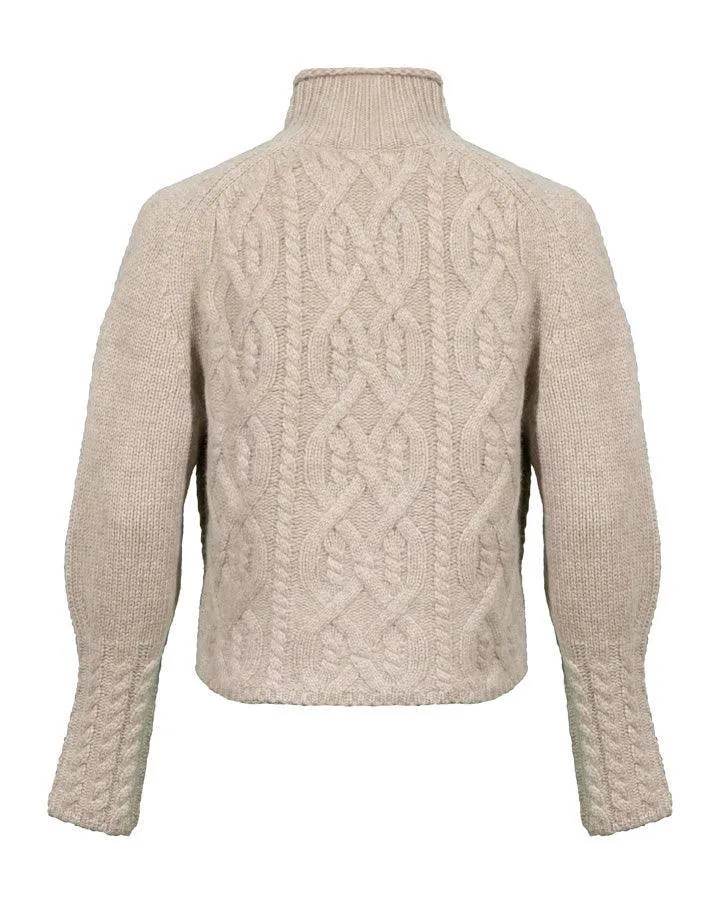 Repeat Funnel Neck Cashmere Sweater