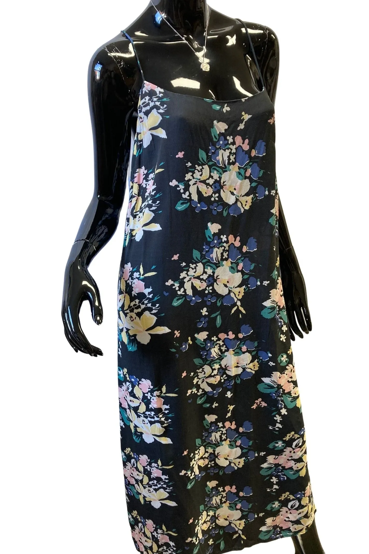 Rollas WOMENS EDEN SLIP DRESS BLACK