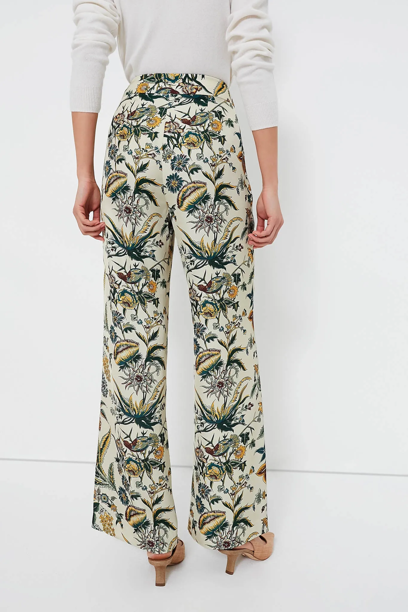 Sharp Floral Erin Pants