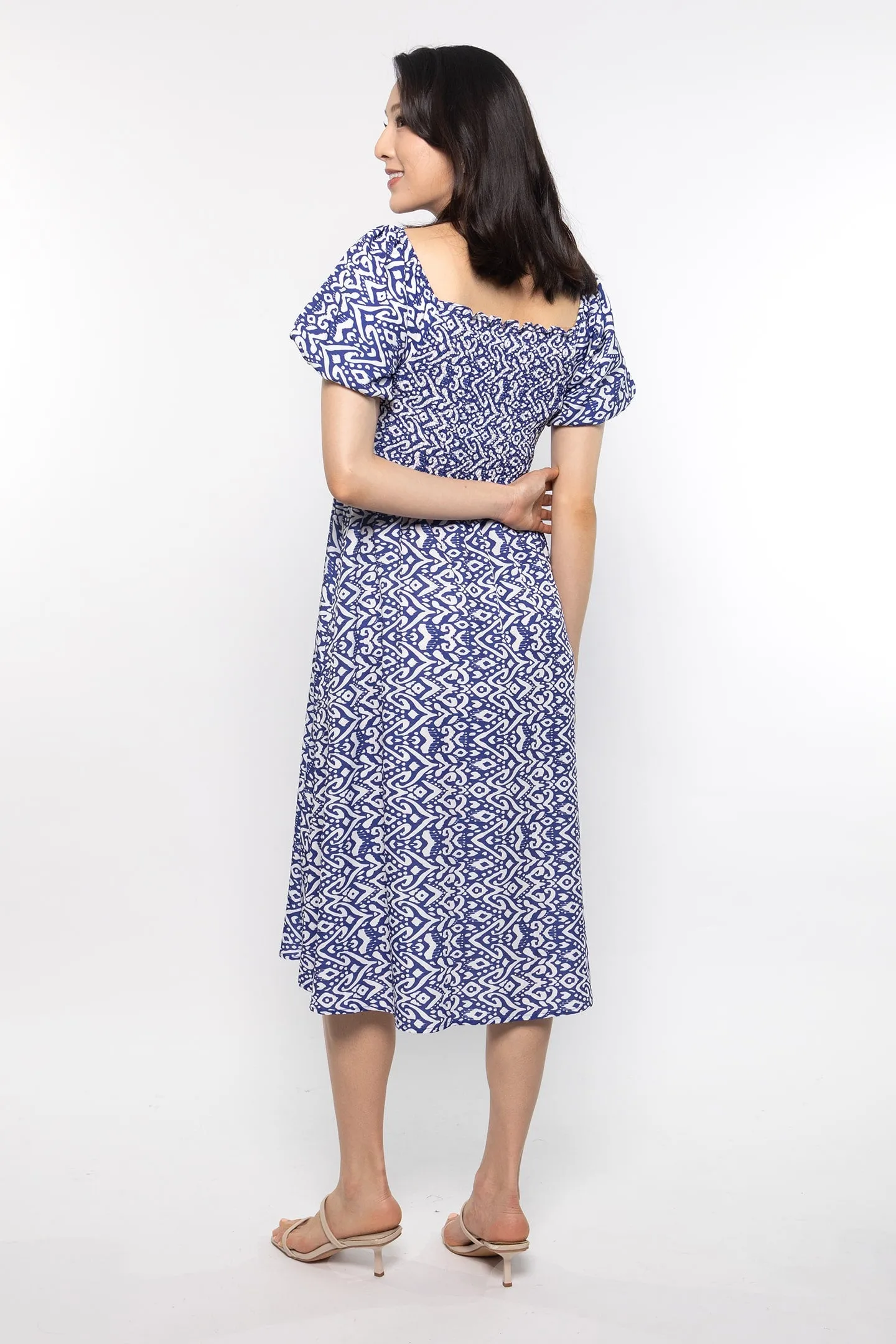 Sora Dress in Blue Paradise