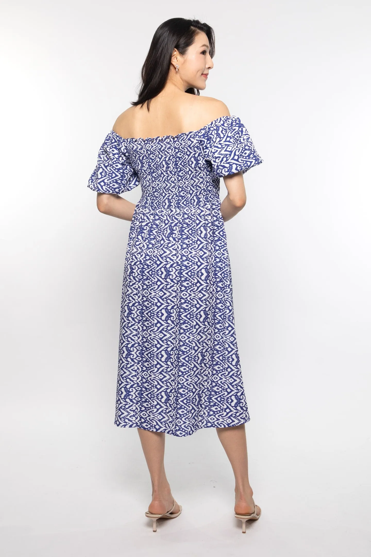 Sora Dress in Blue Paradise